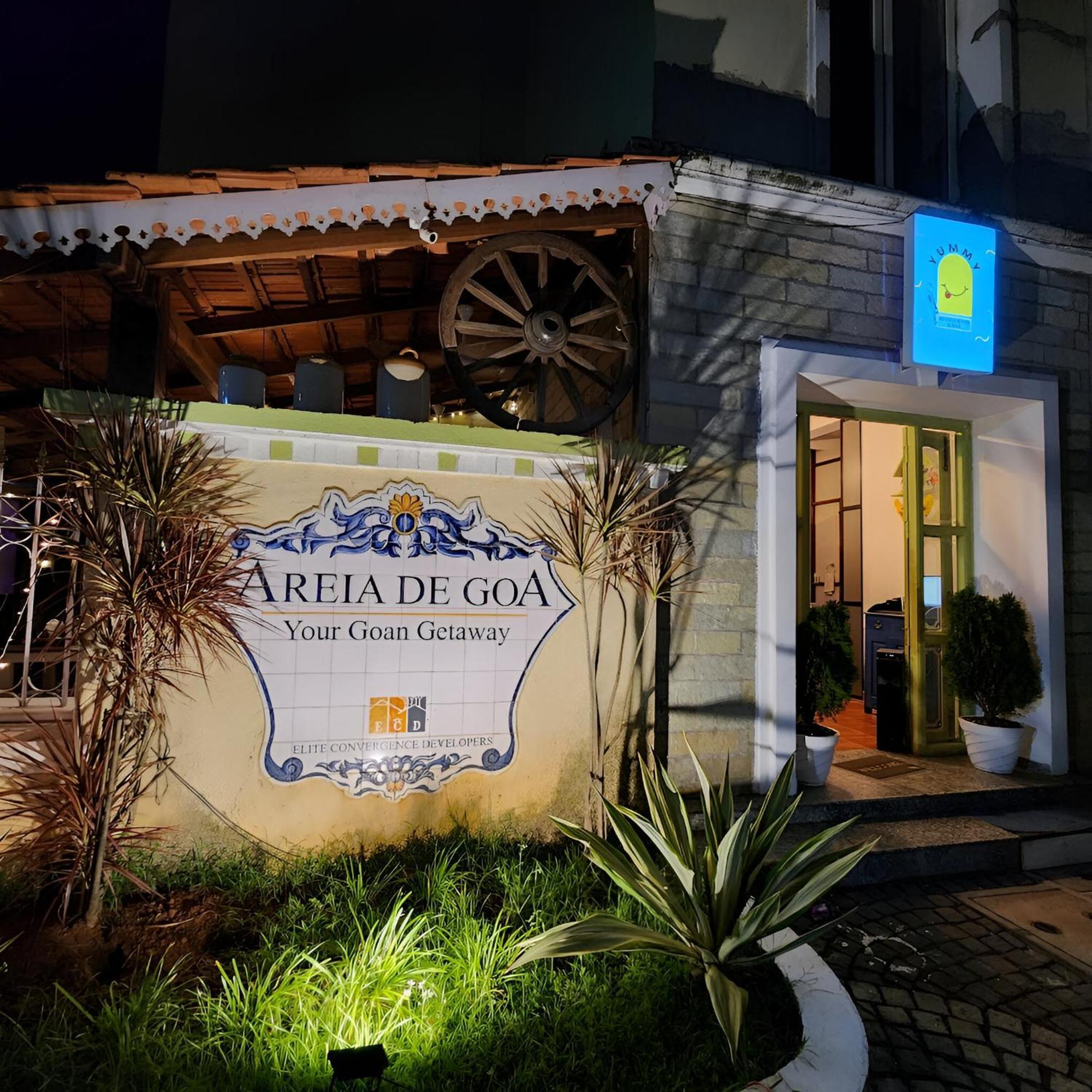 Ronnie'S Studio Apartment Arpora Exterior foto